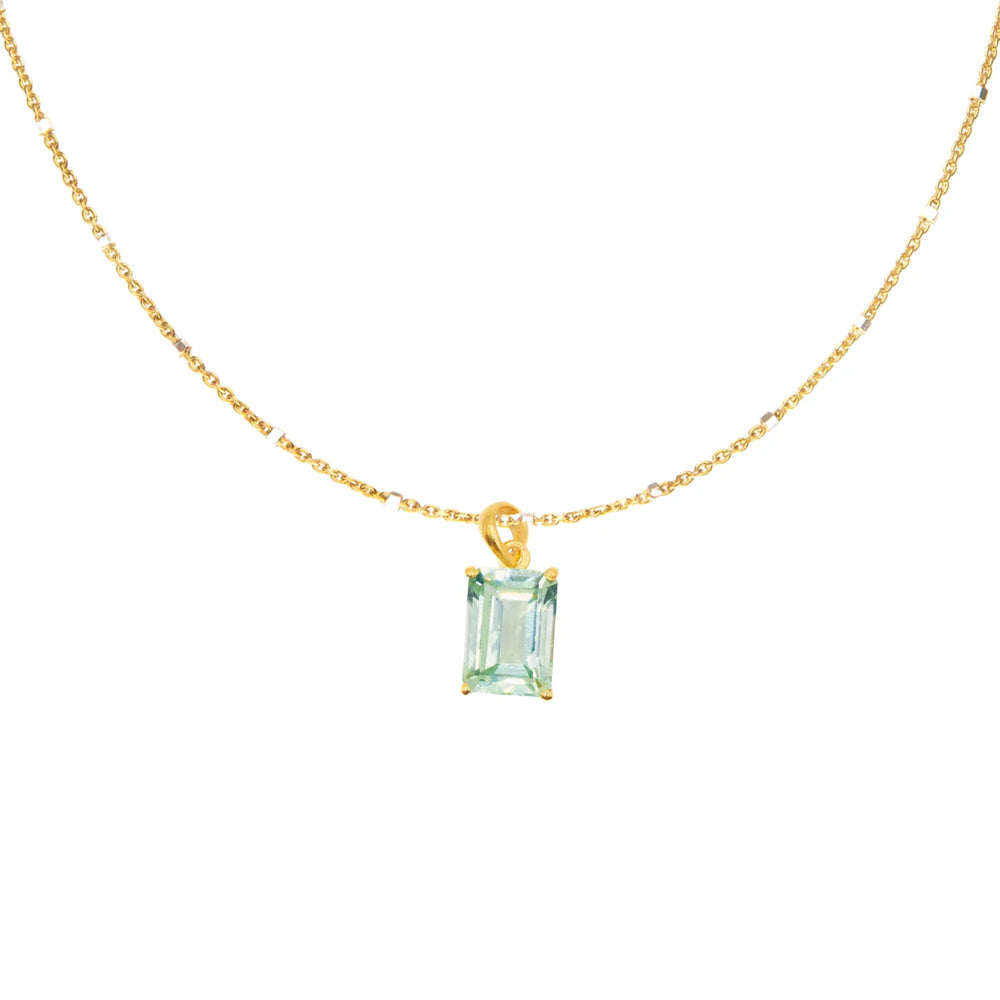 Aquamarine emerald cut gemstone, elegant minimalist design, luxurious jewelry accessory, perfect for sophisticated style