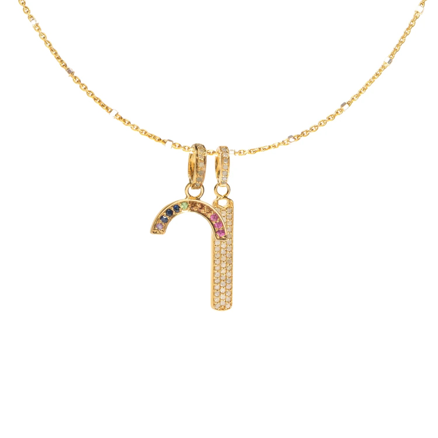 Bar necklace with sleek minimalist design, elegant jewelry accessory, perfect for everyday stylish wear