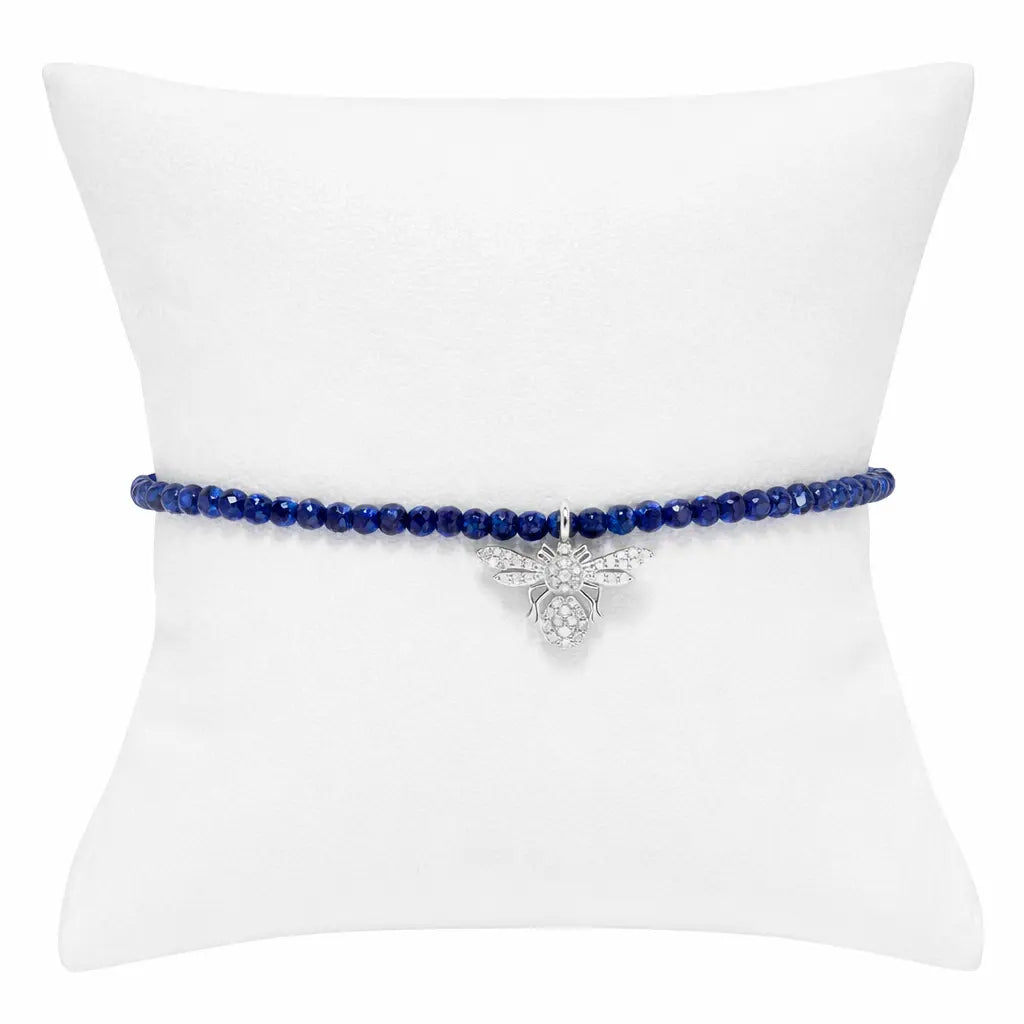 Blue Sapphire - Diamond Bee