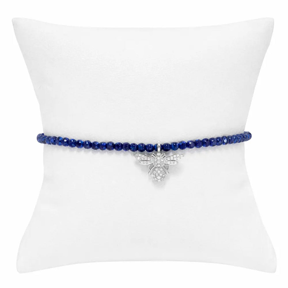 Blue Sapphire - Diamond Bee