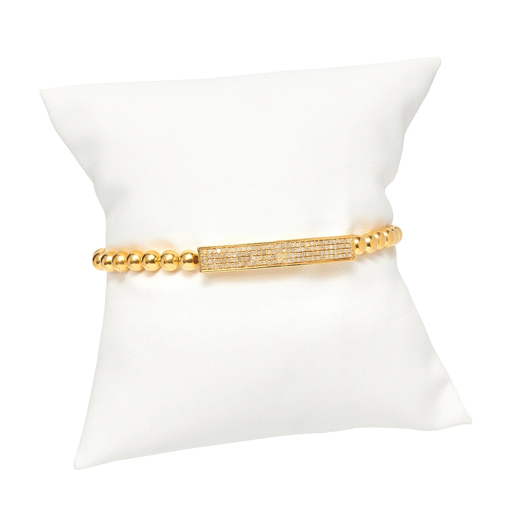 Diamond bar bracelet, sleek modern jewelry with sparkling bar design for elegant style