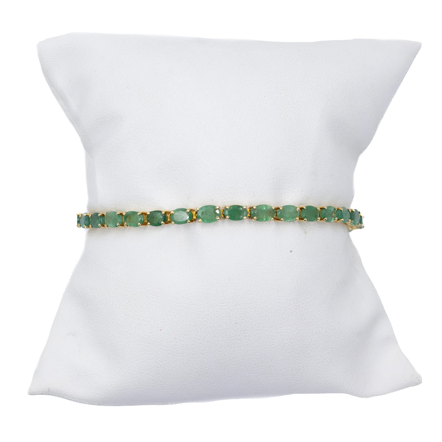 Emerald tennis bracelet, timeless green gemstone jewelry for elegant luxury style