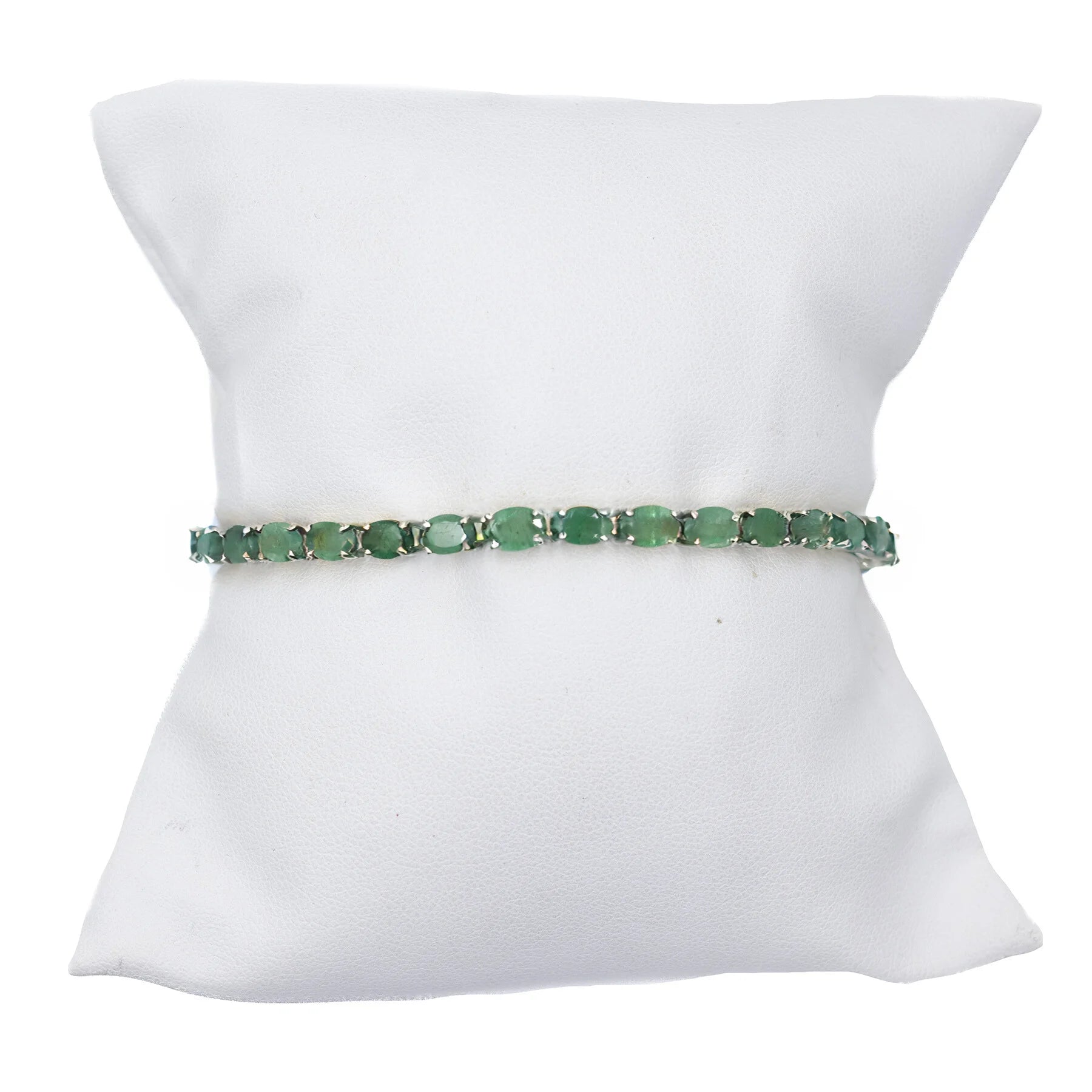 Emerald tennis bracelet, timeless green gemstone jewelry for elegant luxury style