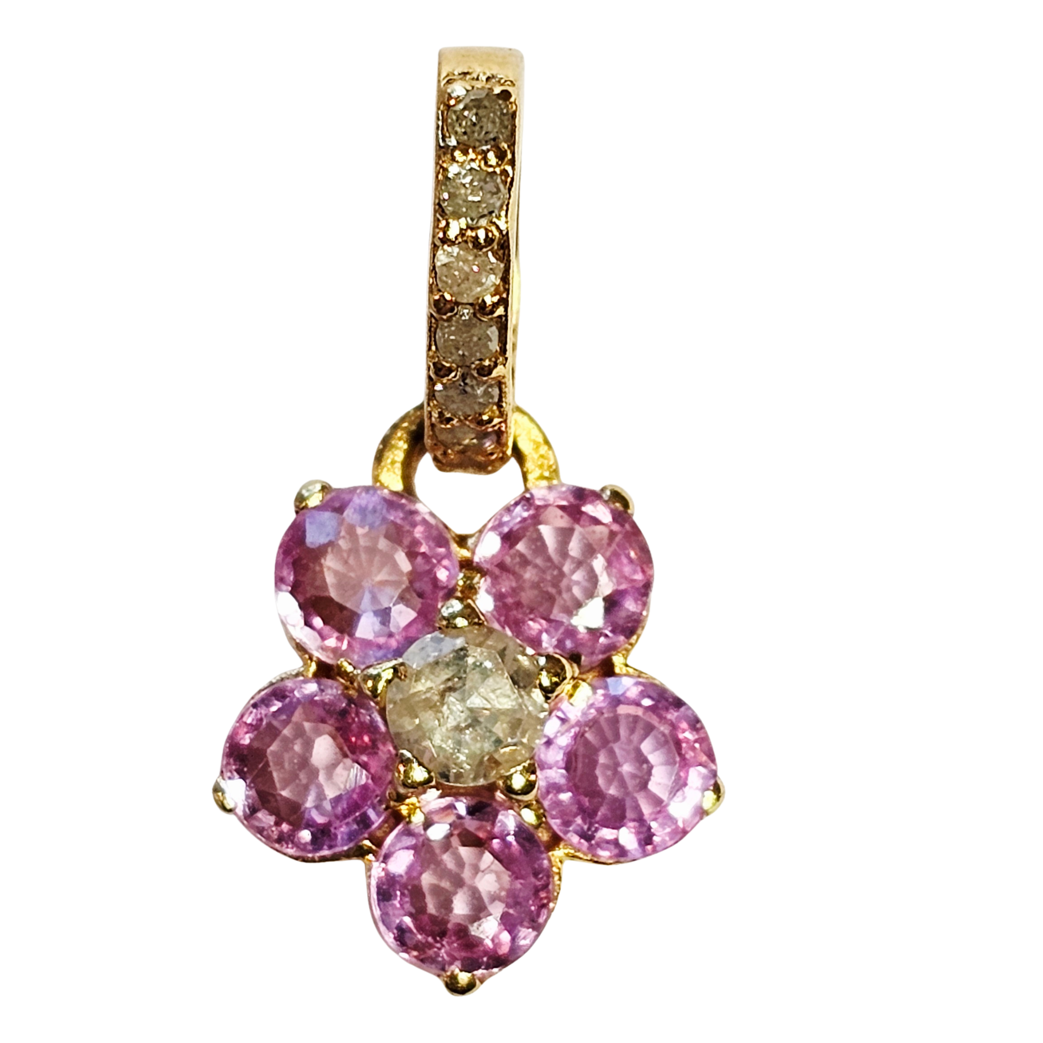 Flower Mini Pink Sapphire