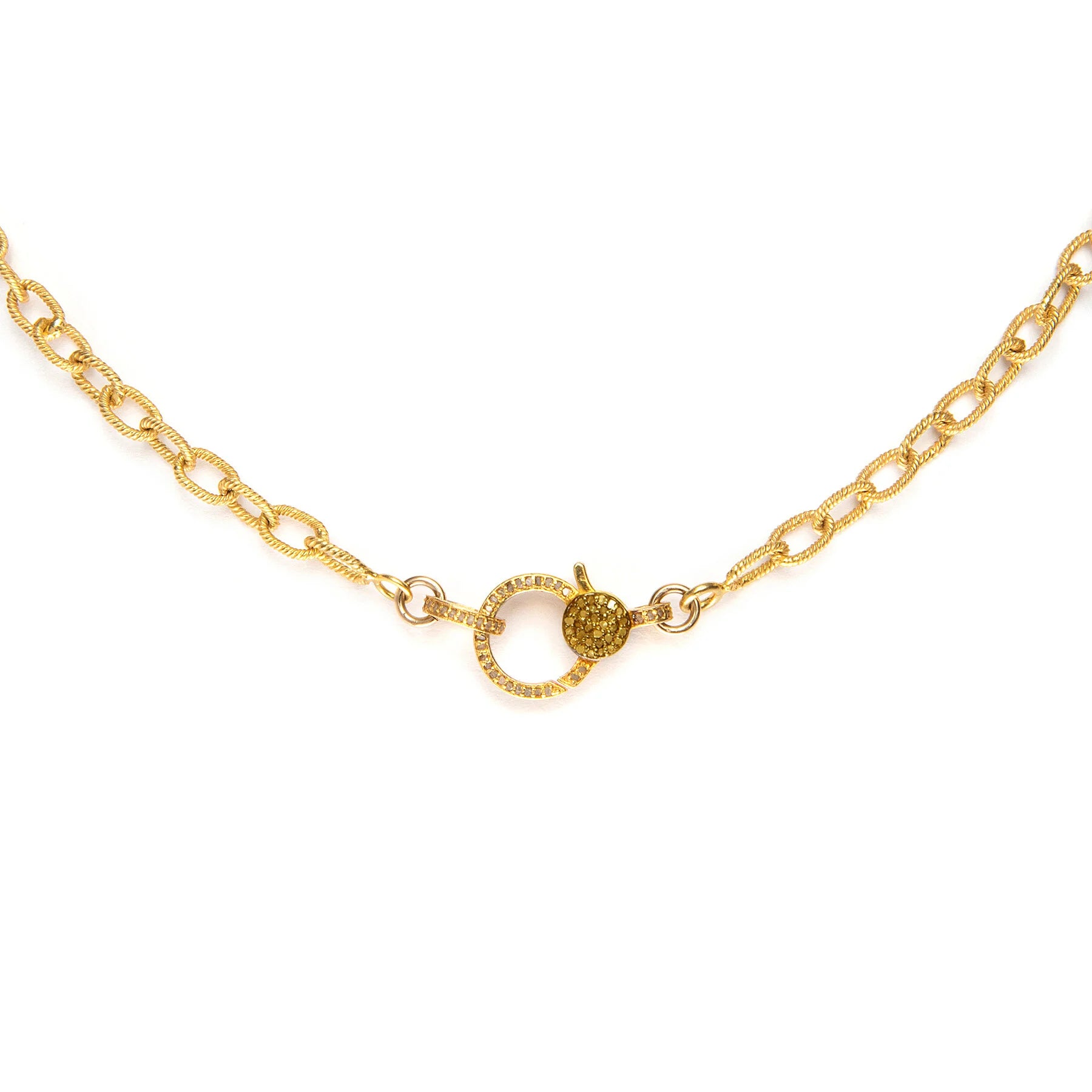 Gold small cable chain bracelet with diamond closure, elegant minimalist jewelry for timeless modern style