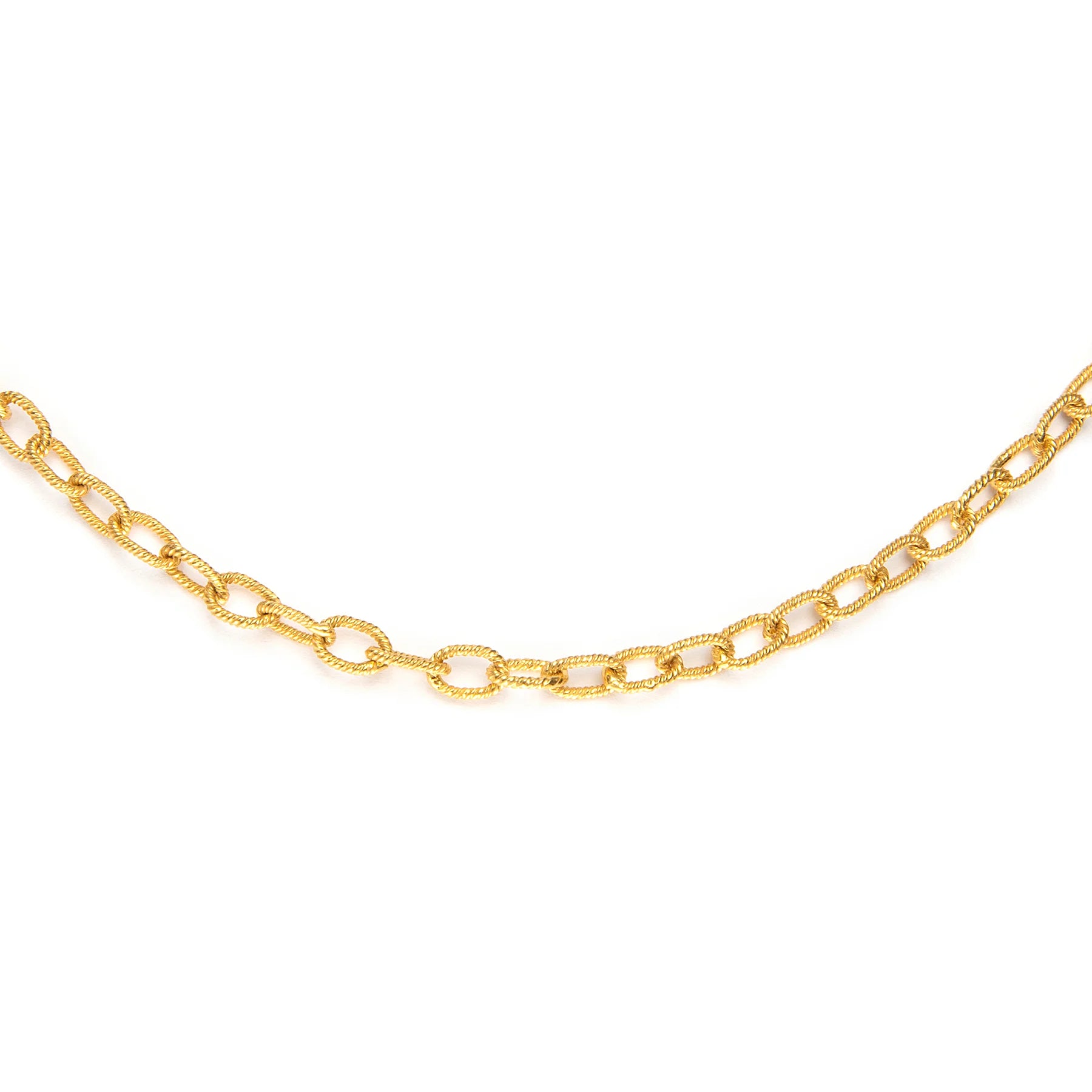 Gold small cable chain bracelet, elegant minimalist jewelry with timeless modern design