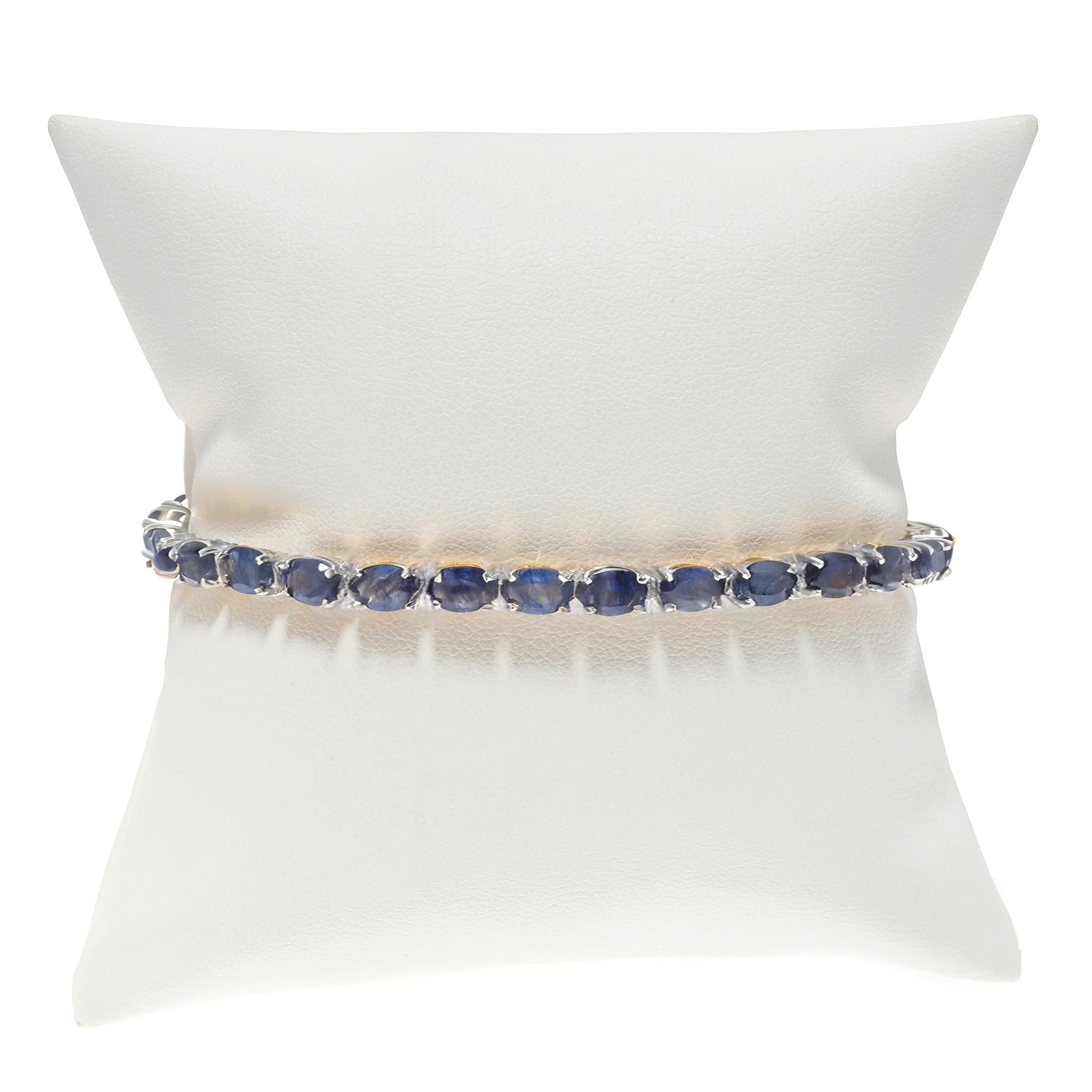 Elegant Kyanite Tennis Bracelet with shimmering gemstones. A refined jewelry piece, perfect for gifting, anniversaries, and timeless everyday style.