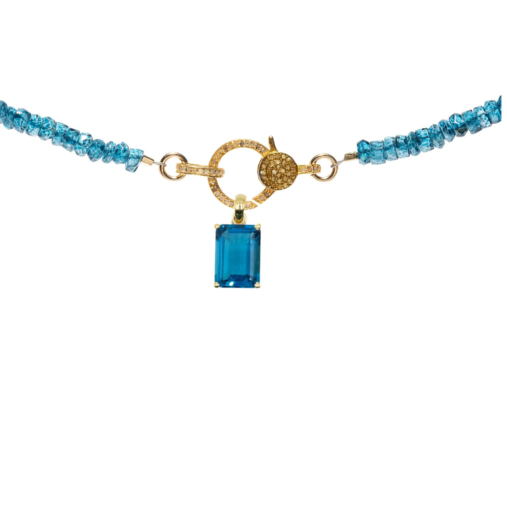London Blue Topaz Emerald Cut