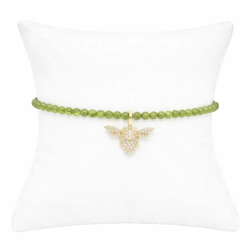 Peridot Diamond Bee