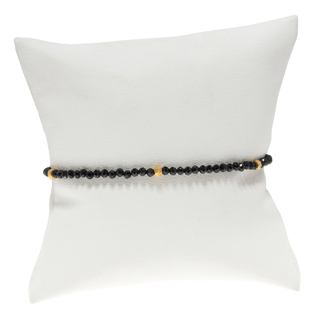 Semi precious bracelet, elegant gemstone jewelry designed for everyday style and timeless elegance