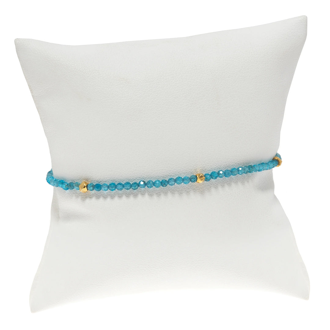 Semi precious bracelet, elegant gemstone jewelry designed for everyday style and timeless elegance