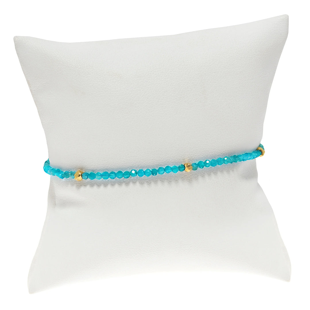 Semi precious bracelet, elegant gemstone jewelry designed for everyday style and timeless elegance