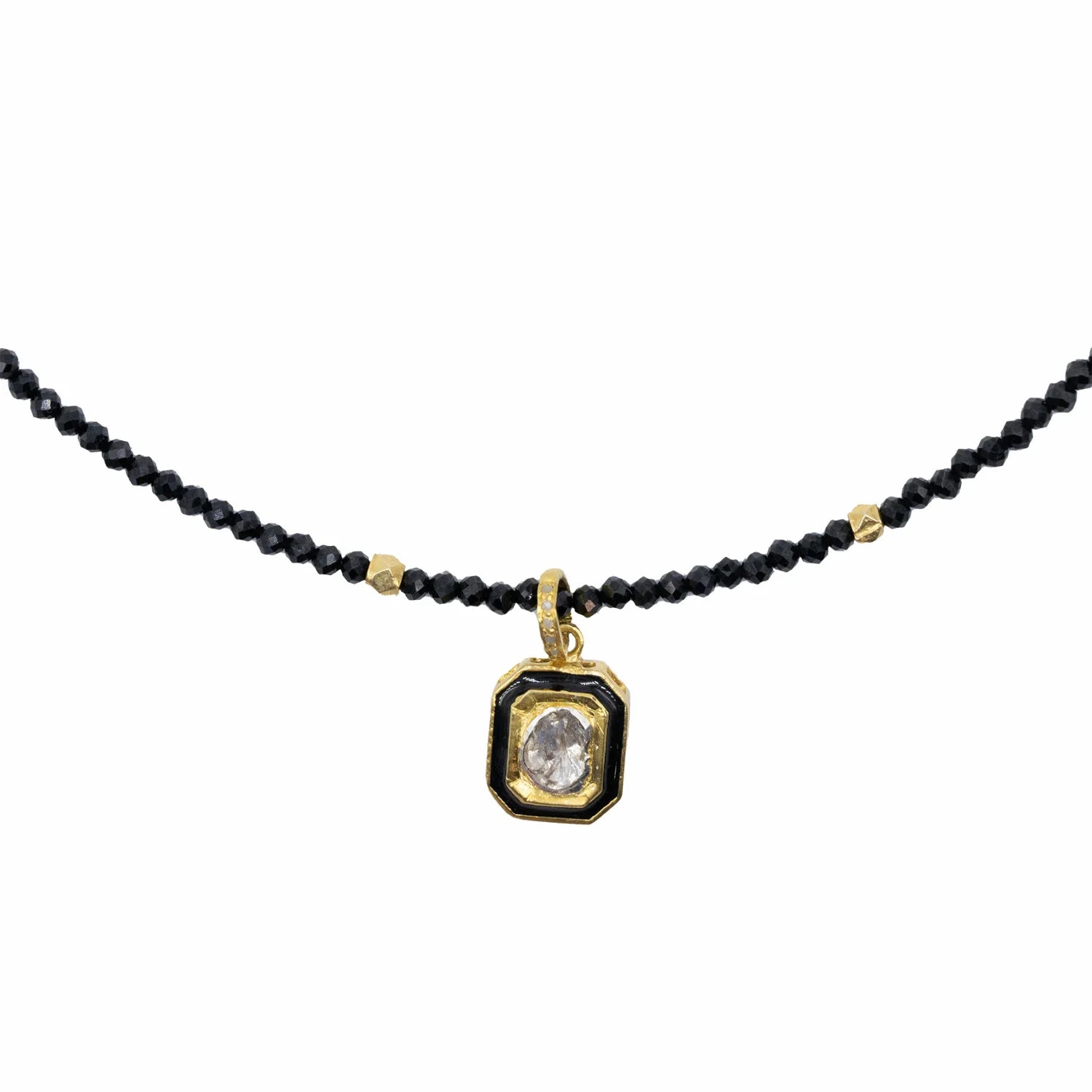Elevate your look with the Semi Precious Necklace featuring gold accents and natural gemstones. A versatile piece for everyday wear or meaningful gifting.