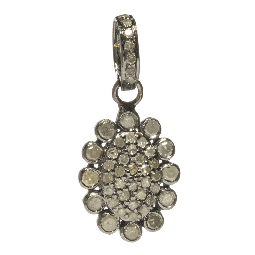 Sunflower charm pendant – detailed floral jewelry piece representing warmth and happiness

