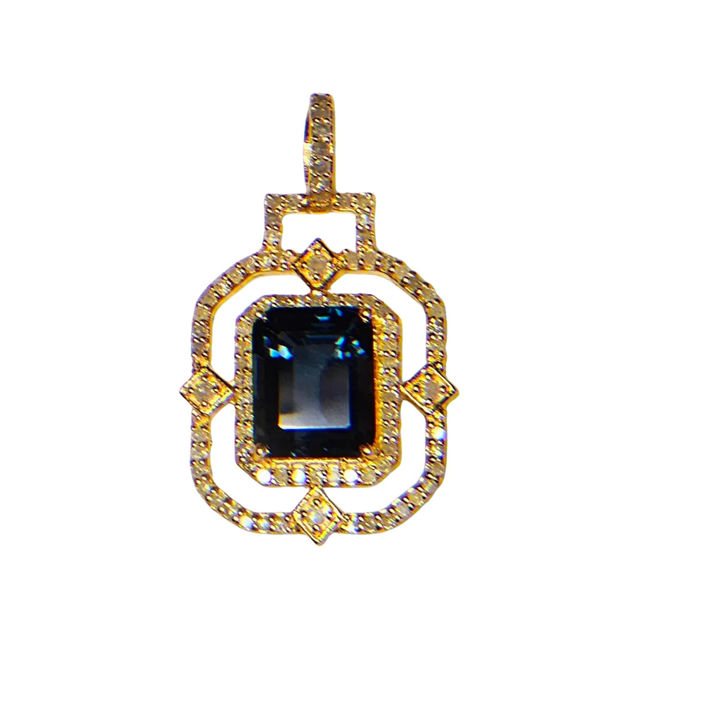 London Blue Topaz Vintage