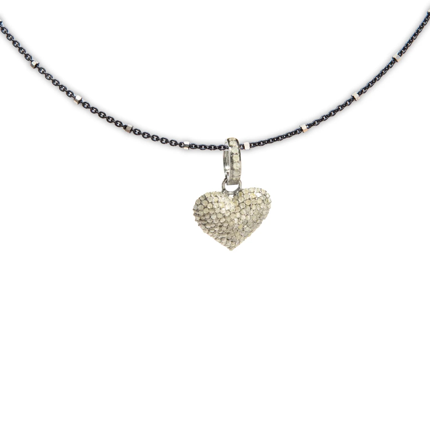Heart Puffy Diamonds