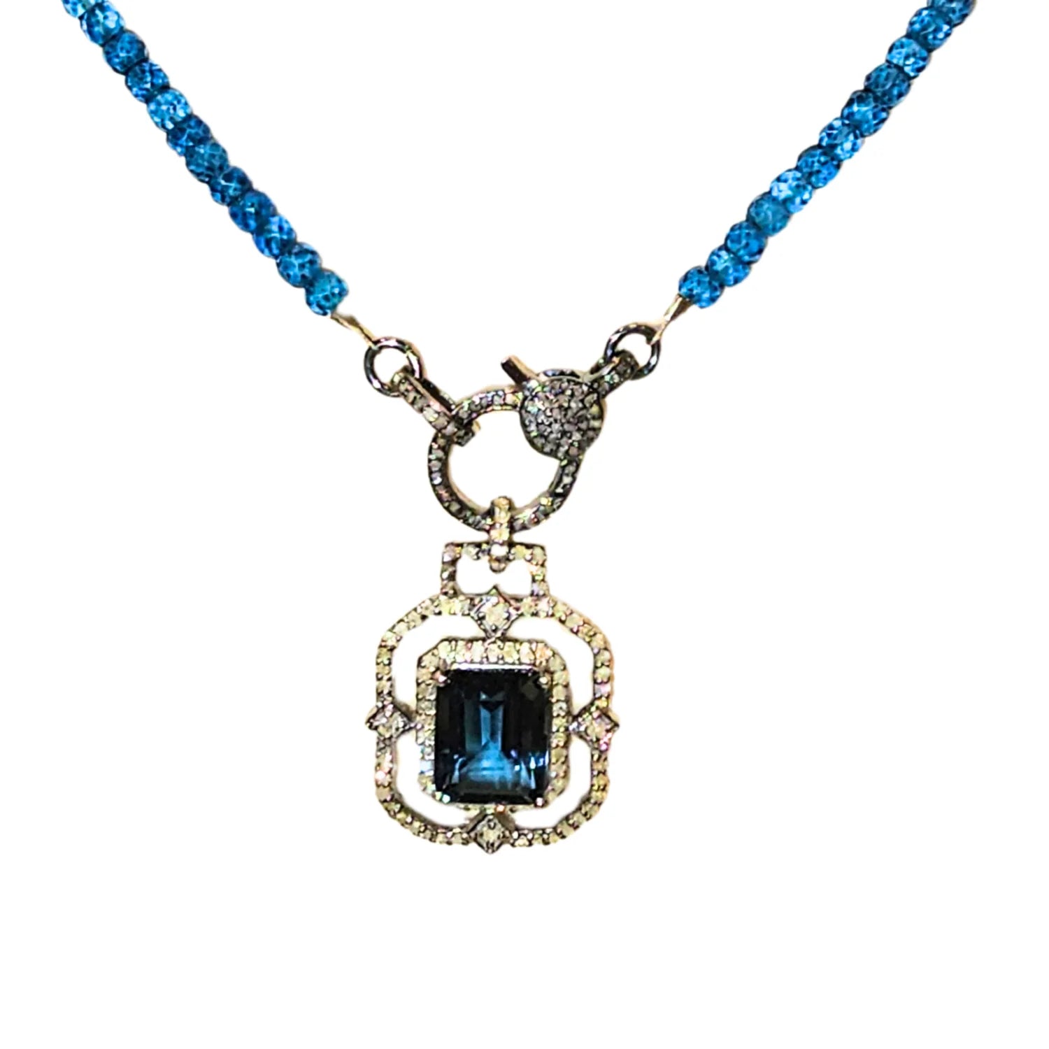 London Blue Topaz Vintage
