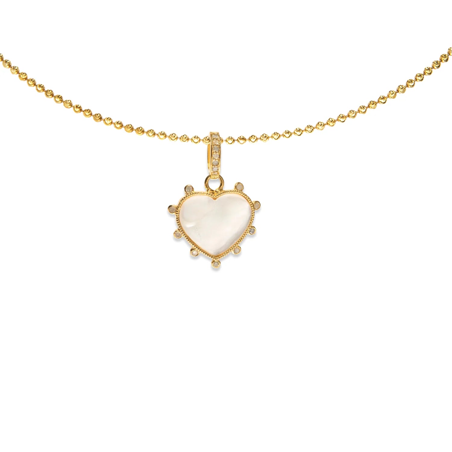 Heart Mother of Pearl