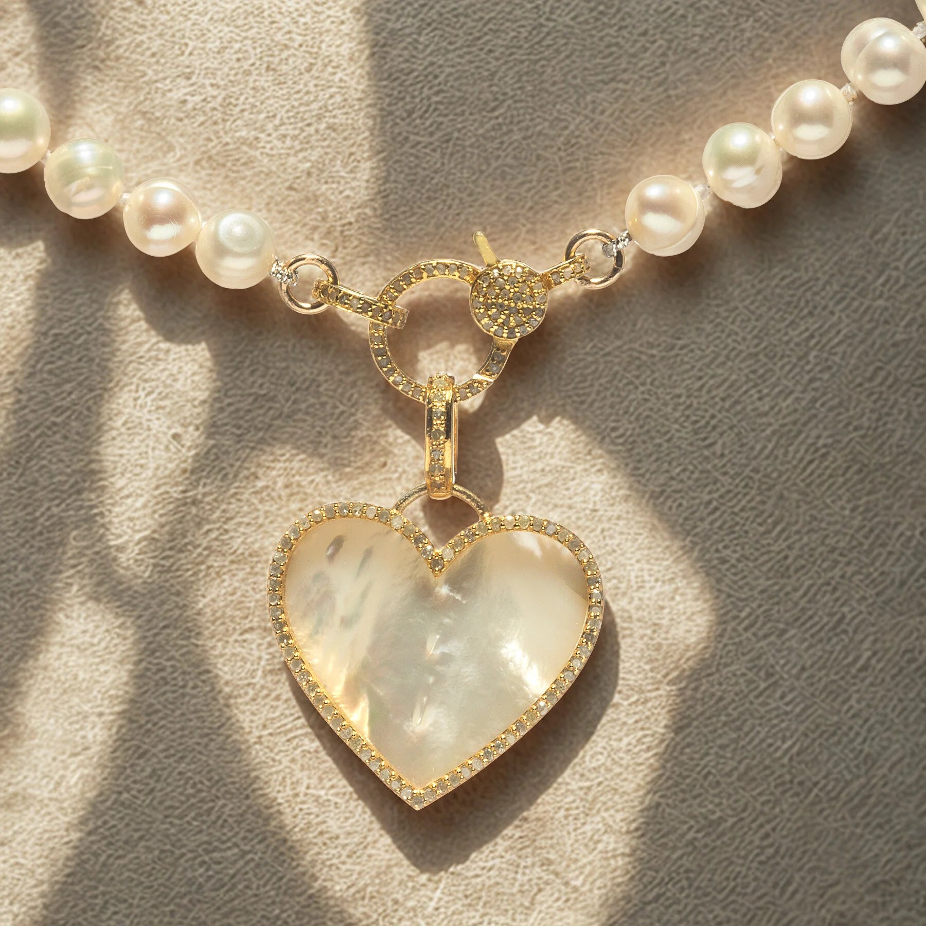 Heart Mother of Pearl